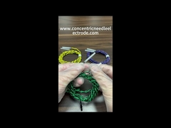 Medische elektroden voor subdermale naald