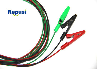 Tab Surface Alligator Clip Leads op Neurologiegebied kiest met Kleurenzwarte uit