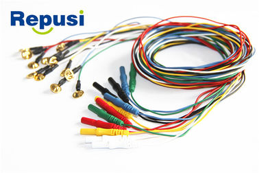 REP21 Elektrode 10mm Grootte van de EEGkop 1.2mm/2.0MM Draaddiameter