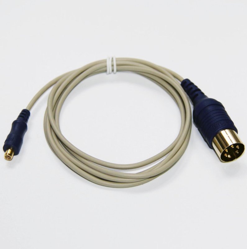 Verbindingskabel voor EMG naald (pas voor concentrische EMG Plastic lijnnaalden) aan