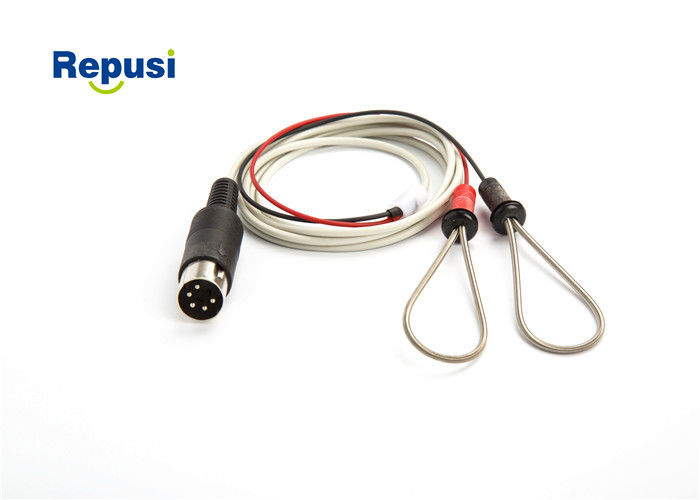 Opnieuw te gebruiken EMG Ring Electrodes Red And Black met Standaard Grote 5 Speld DIN om Schakelaar